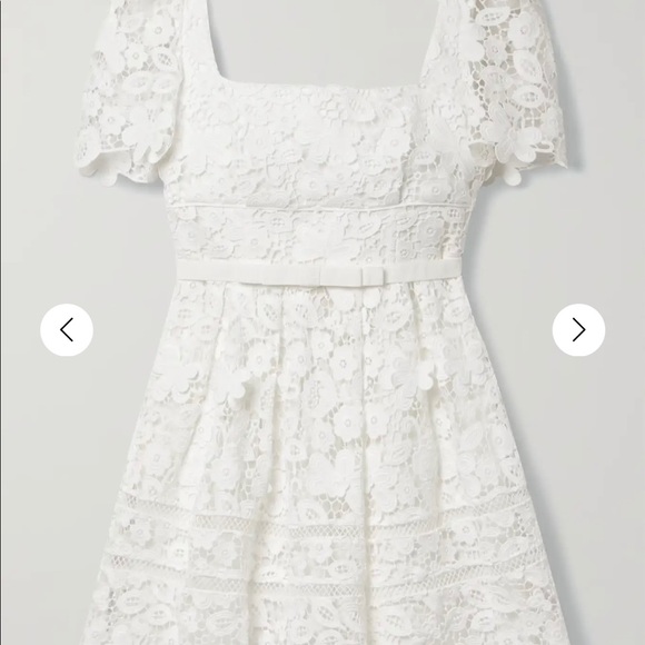 Self Portrait White Dress - Picture 3 of 10